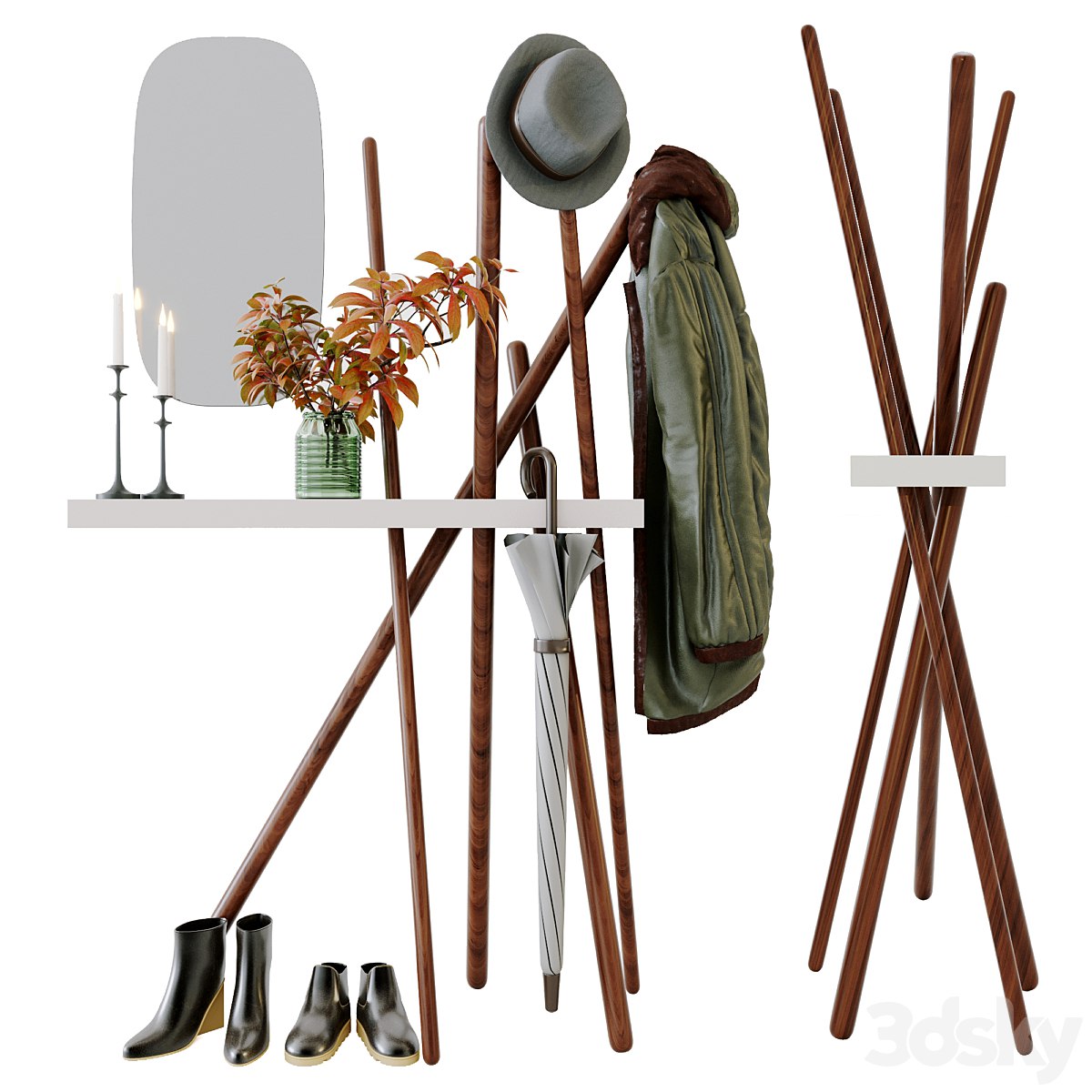 Hanger Tonin Casa Wood