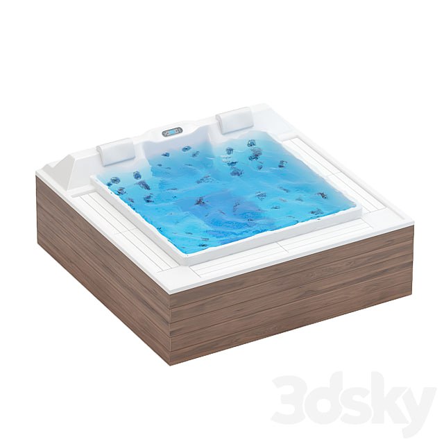 Aquavia SPA Jacuzzi Barcelona White