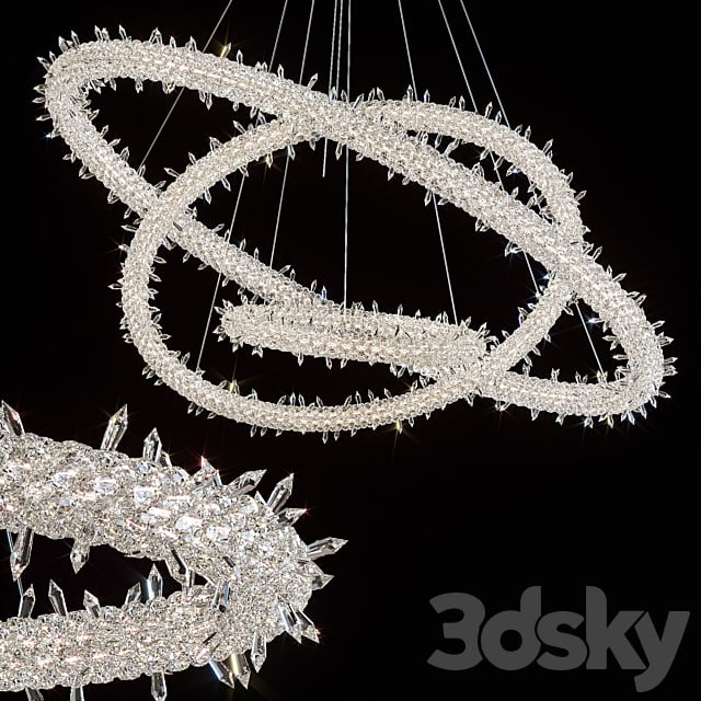 Chandelier Lorenza by GLCrystal d100cm 80cm 60cm