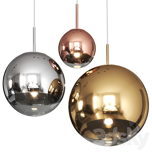 Mirror Ball by Tom Dixon Pendant Lamp