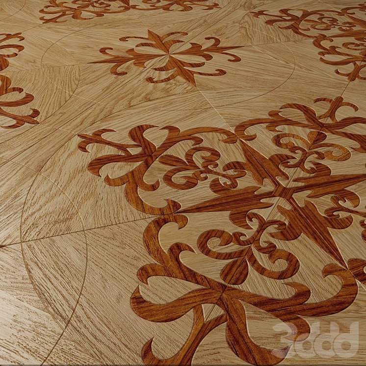 Art parquet "graceful"