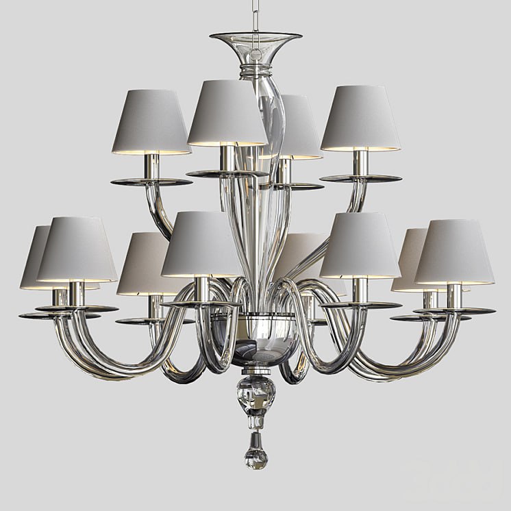 Raphael disc chandelier