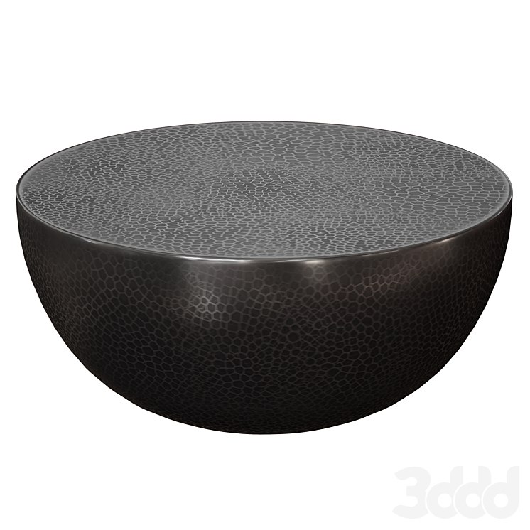 Fernando Metal Drum Coffee Table (Crate and Barrel)