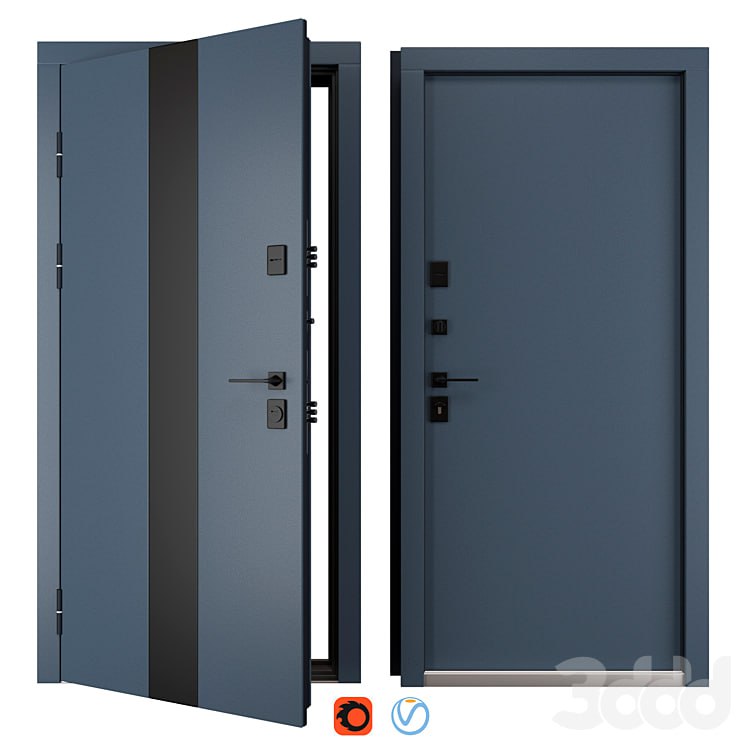Entrance metal door Olimpia