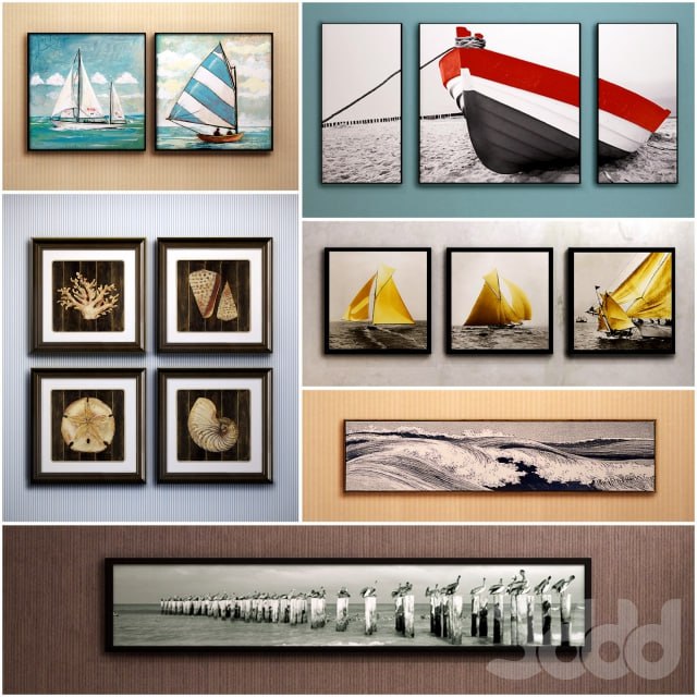 The picture in the frame: a collection of 45 Marine theme