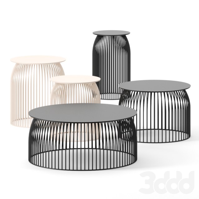 Turi Turi coffee tables by La Cividina
