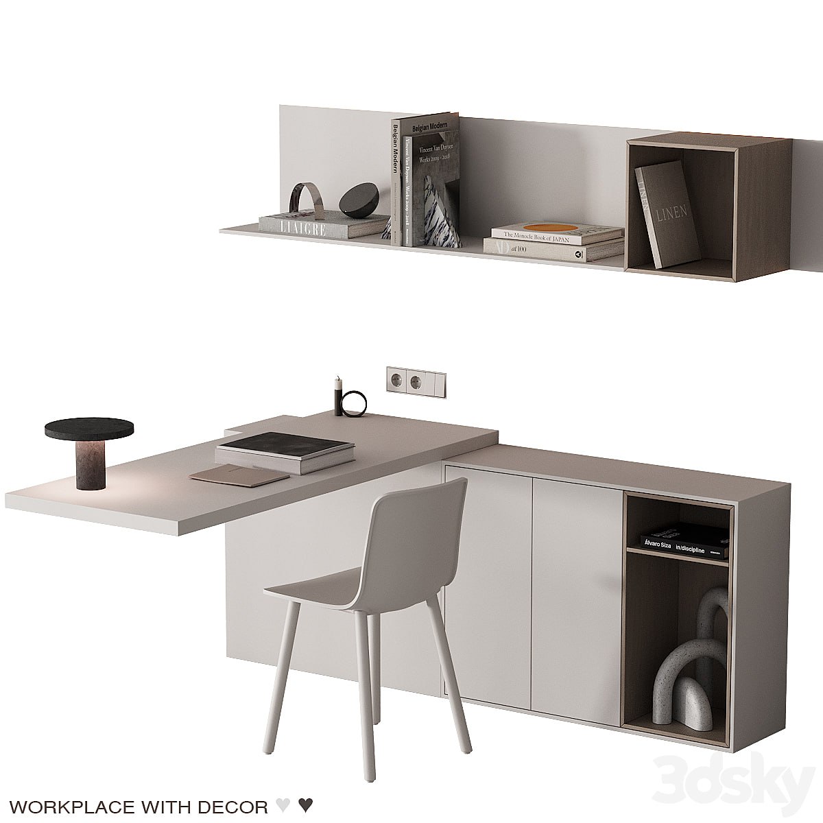 221 office furniture 07 workplace 03 minimal warm white 00