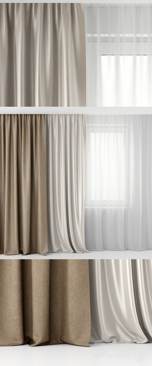 Curtain bege