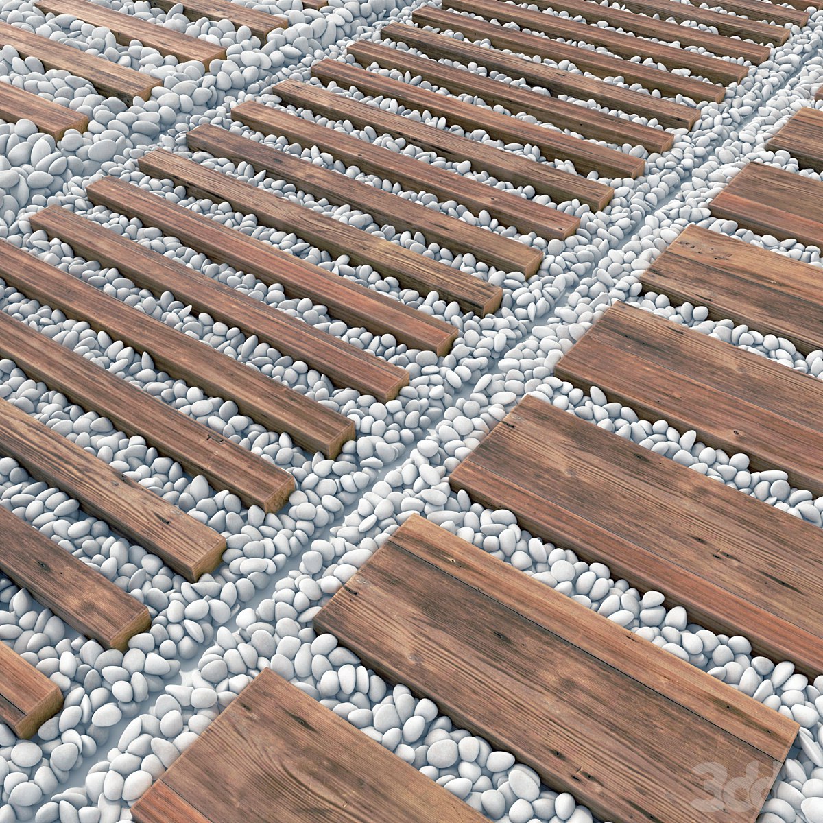 Board road pebble collection n4