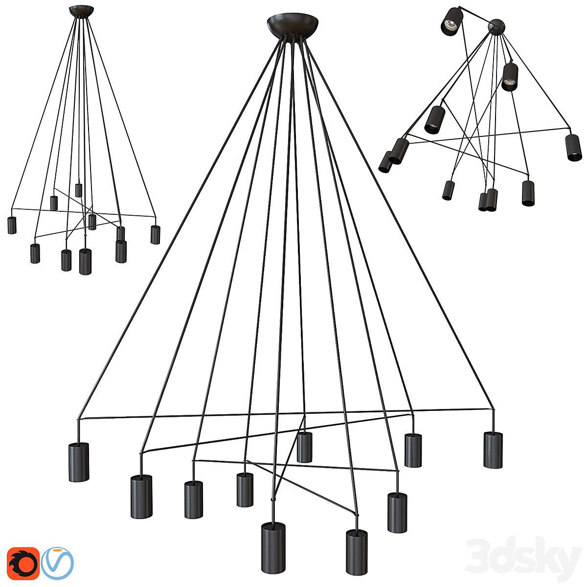 Nowodvorski IMBRIA BLACK 9680