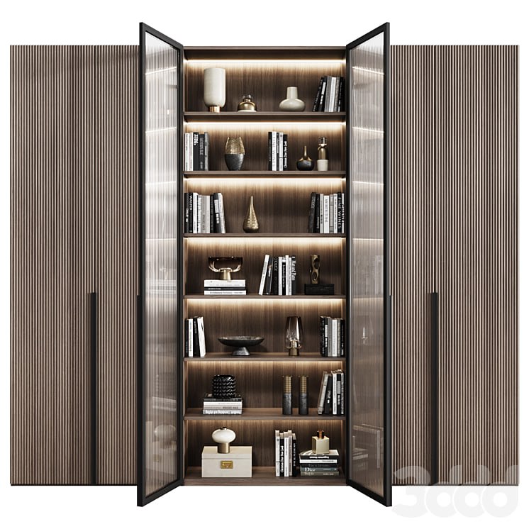 Modular cabinets in modern style 81