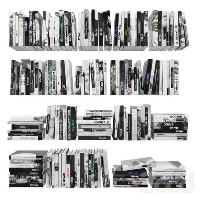 Books (150 pieces) 2 1-2