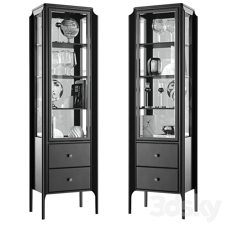 Dantone Home Glass showcase Le Visage