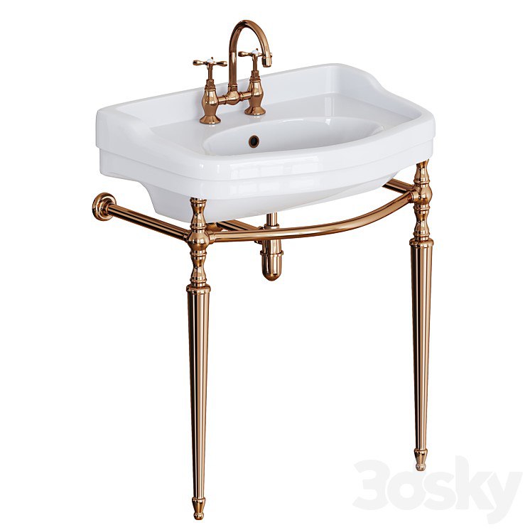 Sink on a metal structure / Sbordoni Palladio