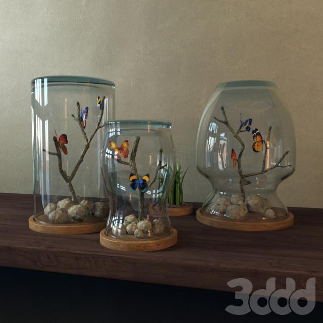 Butterflies in banks