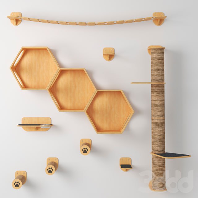 Cat furniture (wall)