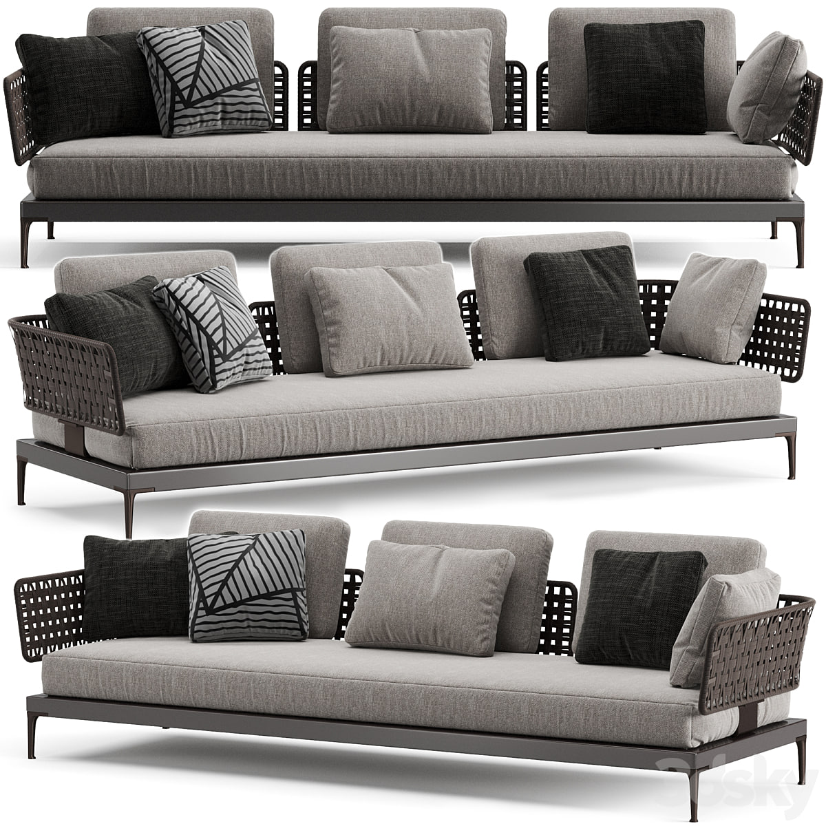 Minotti Patio Sofa