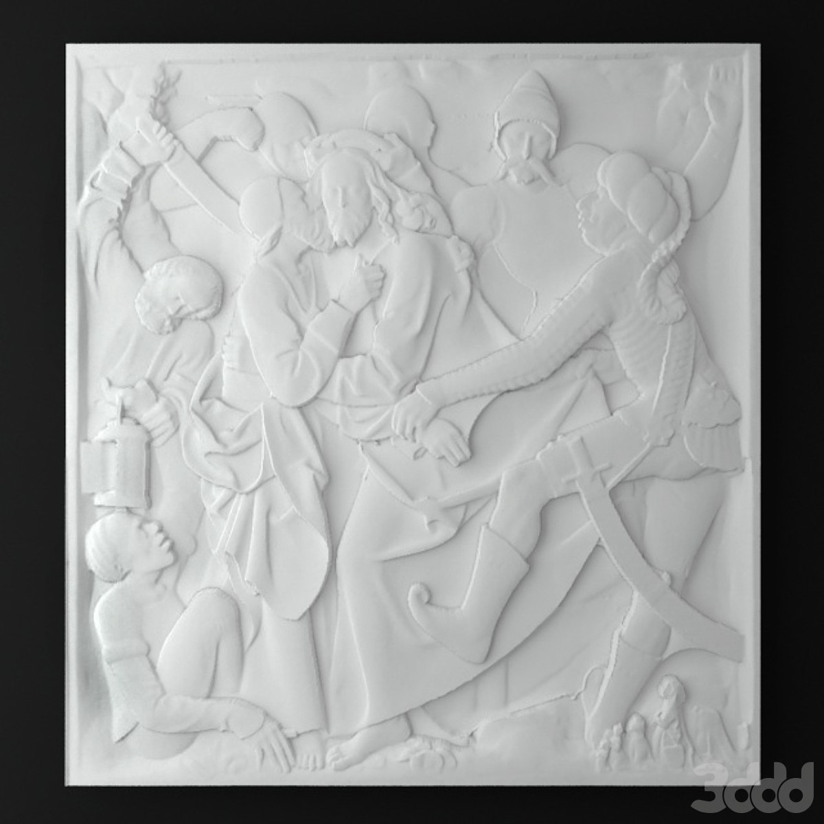 Bas people. -relief