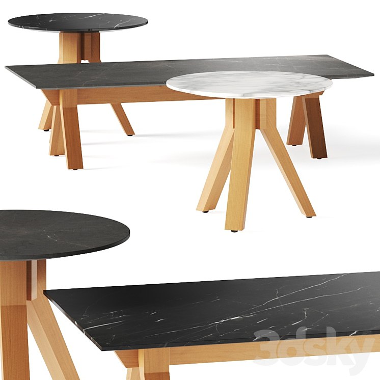 Kettal Vieques Coffee Tables