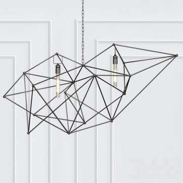 Maquette Double Chandelier