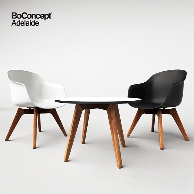 BoConcept Adelaide, chair and table #+