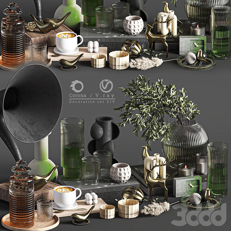 decorative set 019