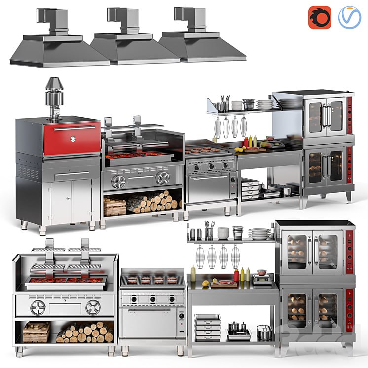 Cafe Equipment Set 2