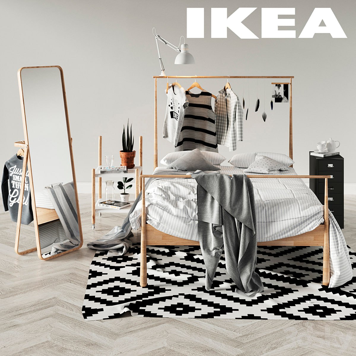 Bedroom set Ikea