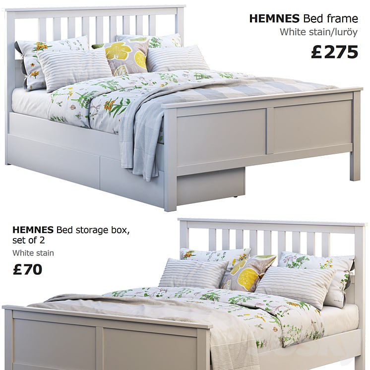 Ikea Hemnes bed 3