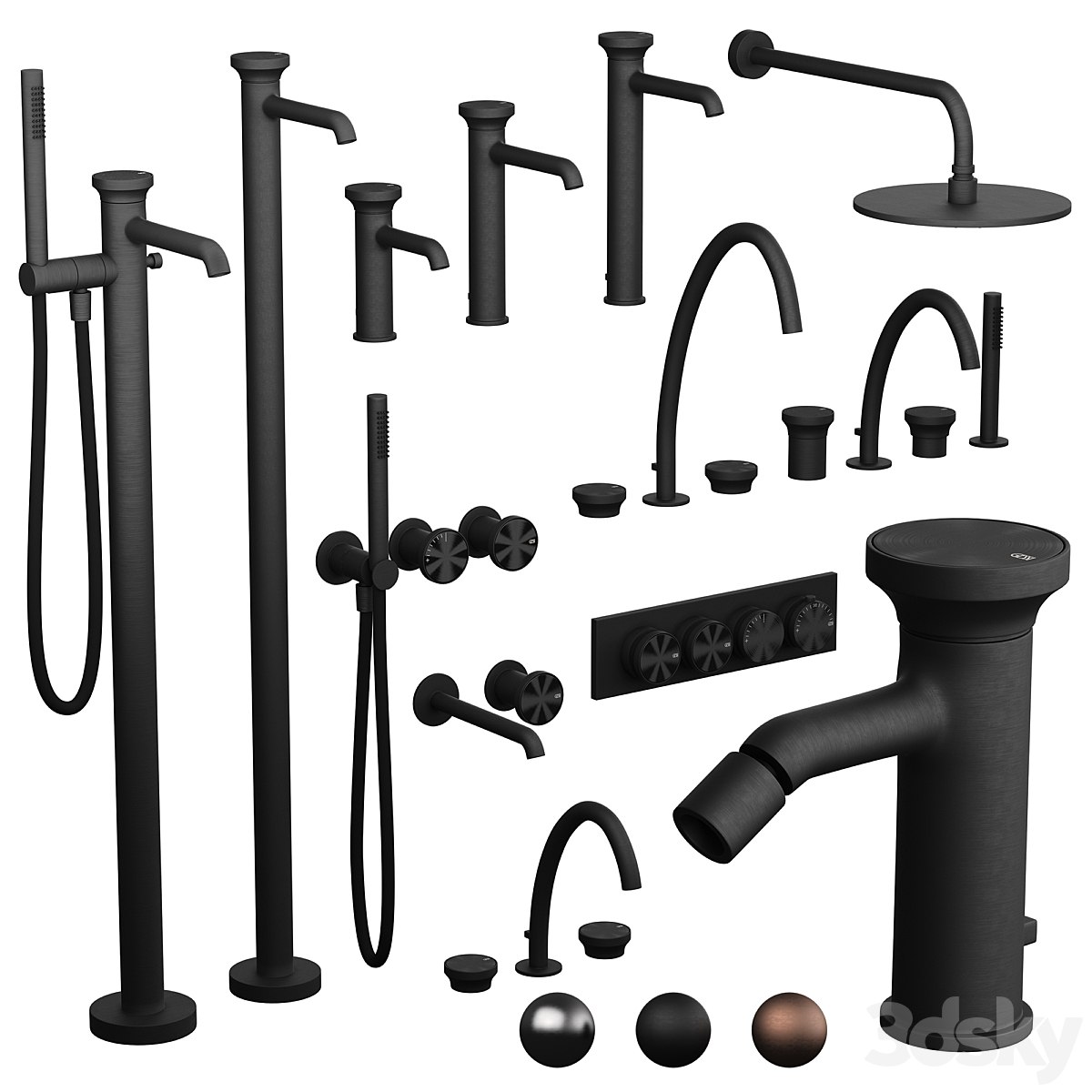 taps Gessi Origini faucet set