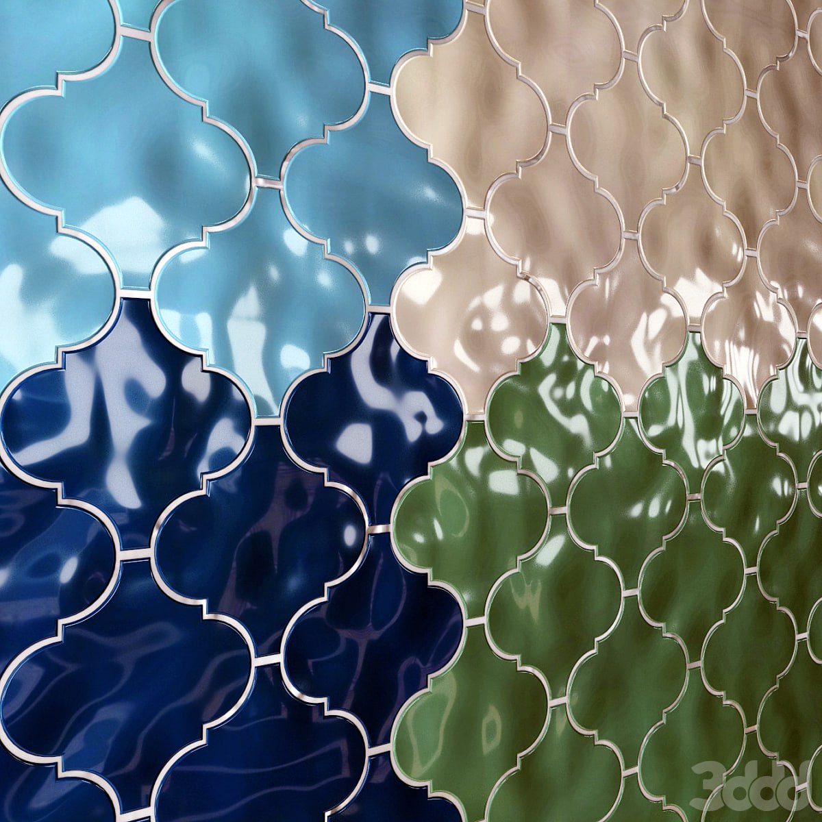 Ceramic tile Kerama Marazzi Arabesque Majolica