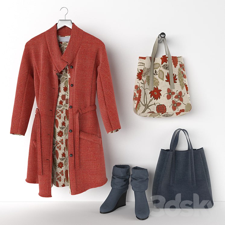 coats, boots and bags