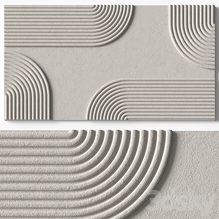 Relief artwork 32 - 3d art wall decor - Panels