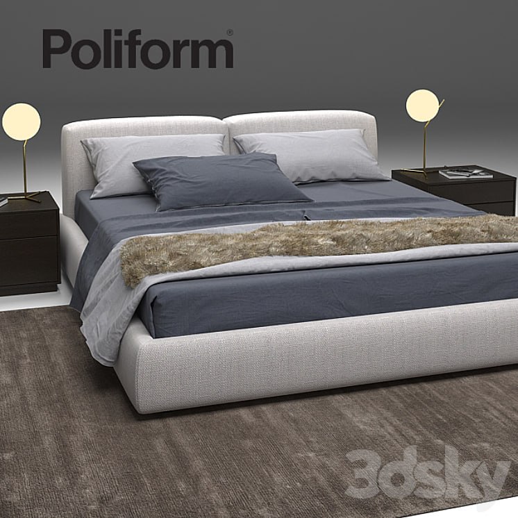 Bolton Bed Poliform