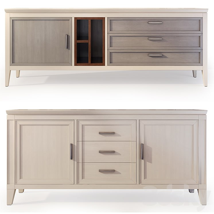 Chest / sideboard Erica, Aralia. Sideboard by Le Fablier