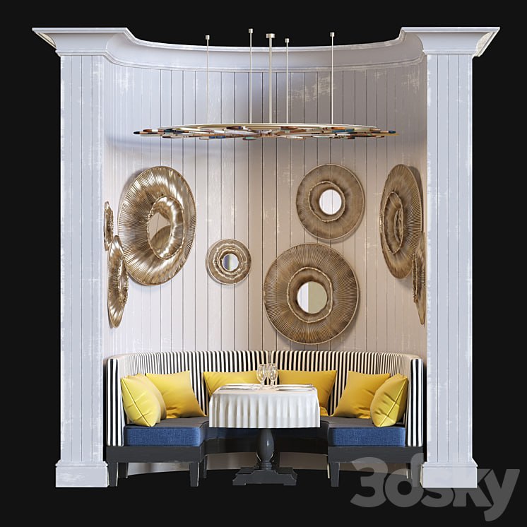 Luza for cafe, restaurant