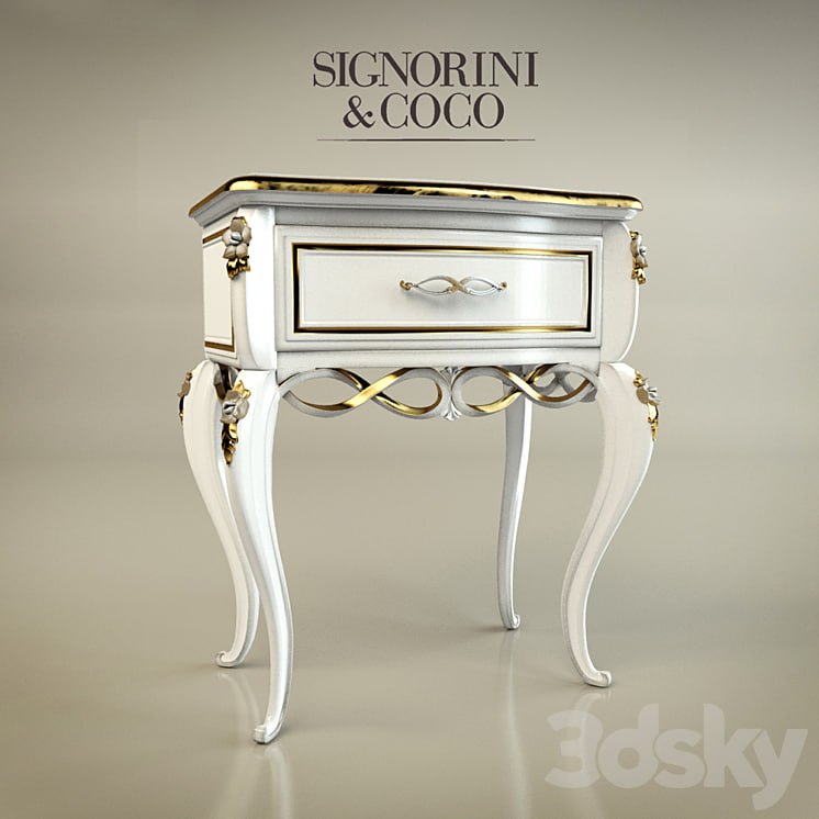 signorini & coco forever bedside table