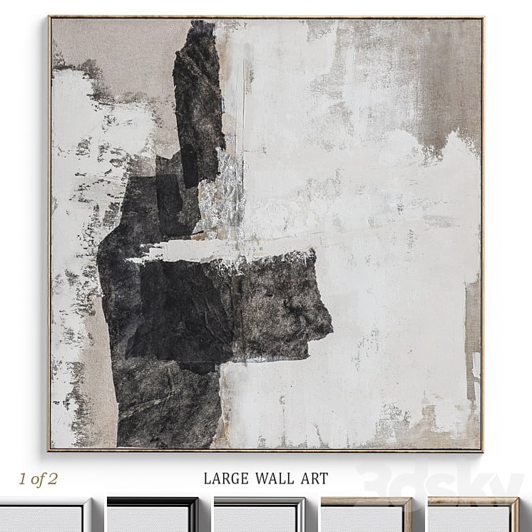 Large Living Room Abstract Wall Art C-352