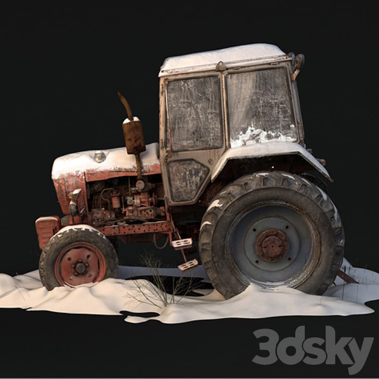 Old tractor