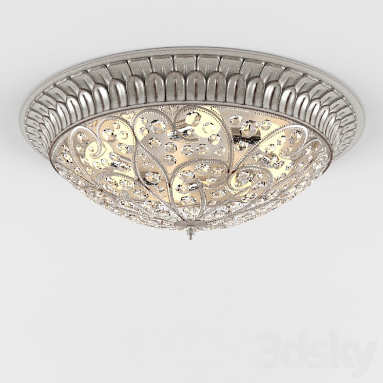 Ceiling light sunset silver 615-08-03