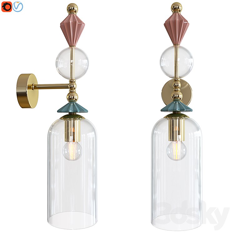 Wall lamp Odeon Light 4855 1WA BIZET