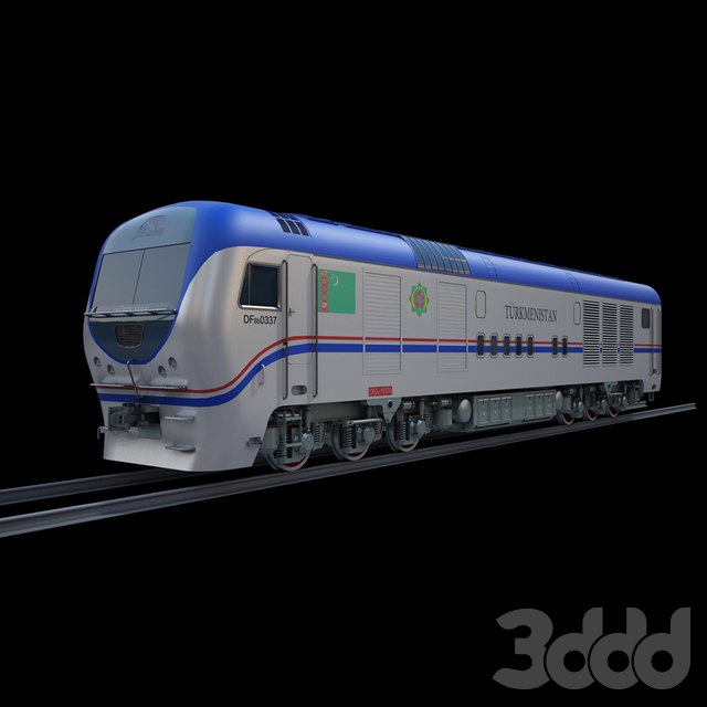 Turkmen Railway Locomotive