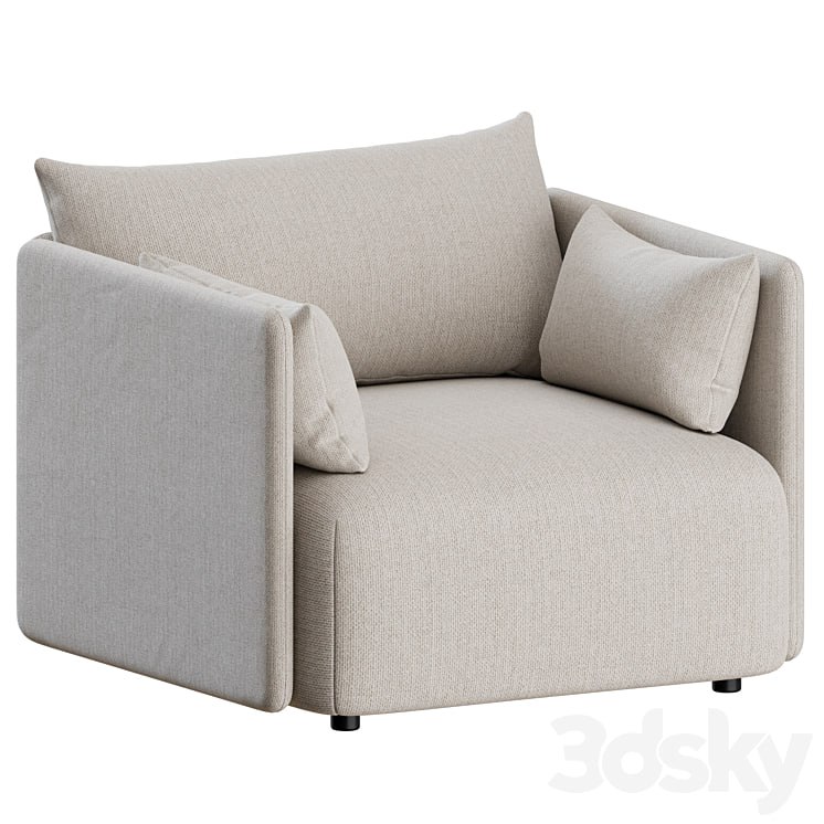 Offset Armchair by Menu