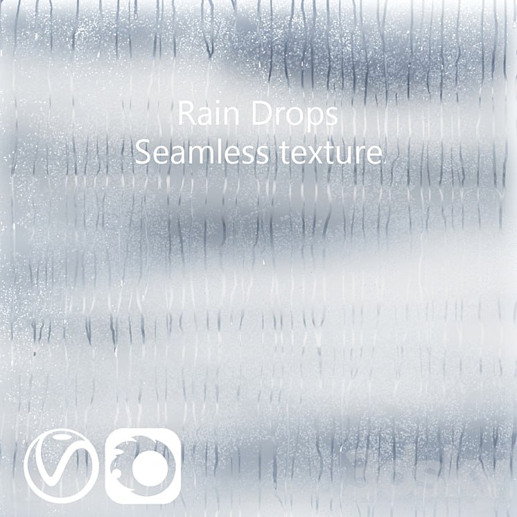 Wet glass - drops in the rain 2