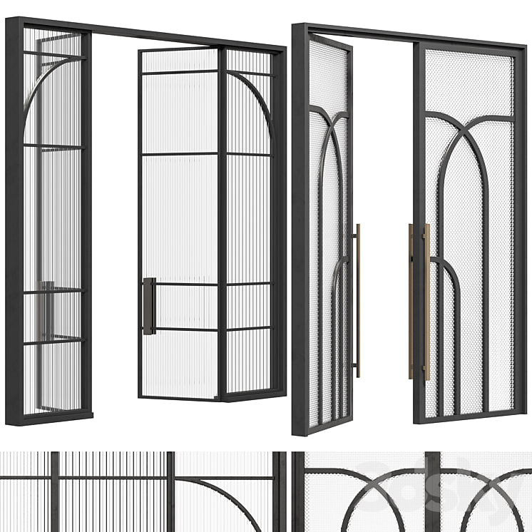 Door Collection 11-Interior - Glass Door