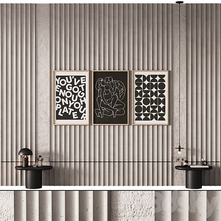 267 wall composition 09 bedroom headboard kit 04