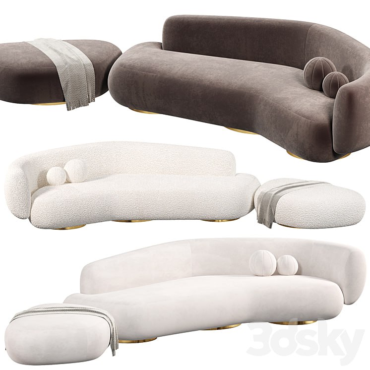 OKHA REPOSE Sofa by kookudesign