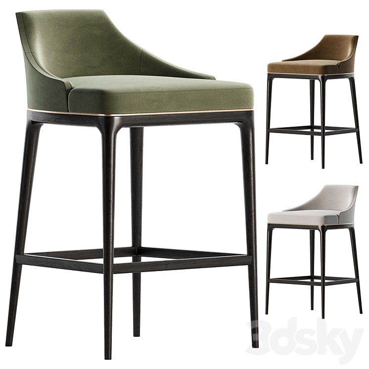 Mindel Bar stool by ASTER