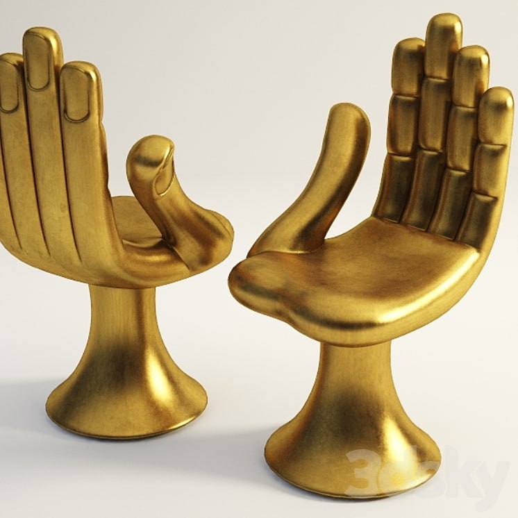 Hand Chair Sculpture