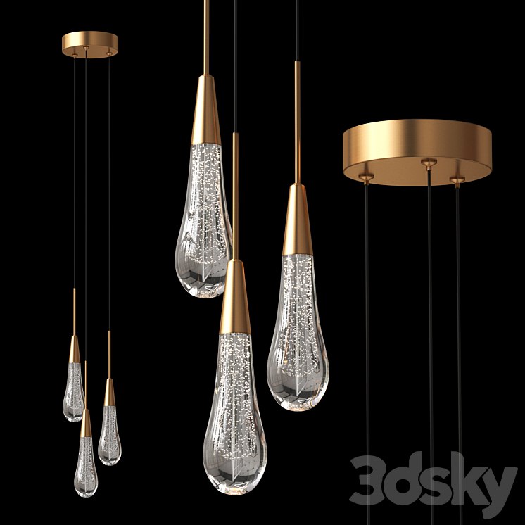 Soltaire 3 Light Pendant